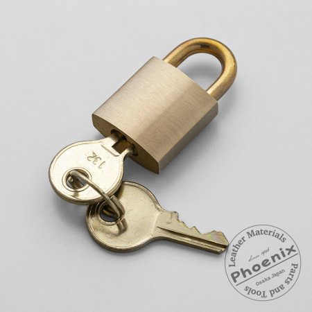 真鍮製 南京錠(パドロック) | ヌメ革と真鍮金具とレザークラフト材料の