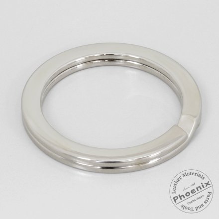 キーリング（二重丸カン） | ヌメ革と真鍮金具とレザークラフト材料の