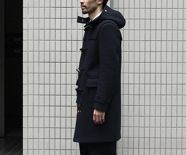 SCYE BASICS Super140'S Wool Melton Duffle Coat | andPheb Staff Blog