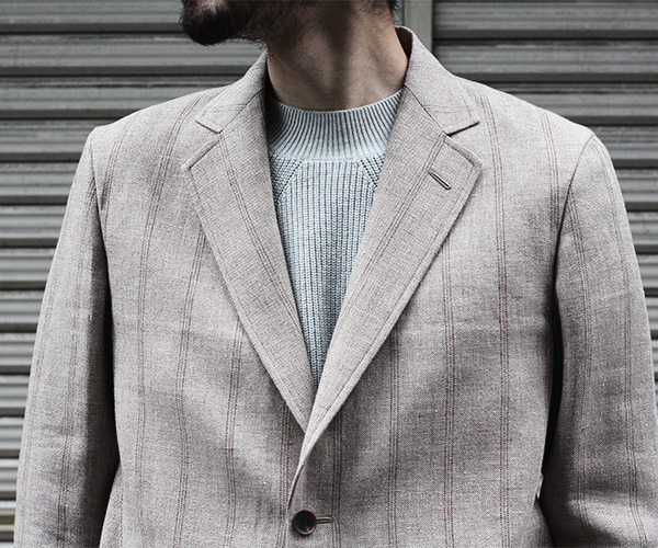 1/26(土)発売 AURALEE 2019SS LINEN WOOL SILK SHARK SKIN JACKET