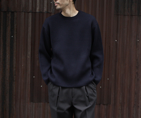 人気のBATONER♪RIB-CREW-NECK全色着てみました!! | andPheb Staff Blog