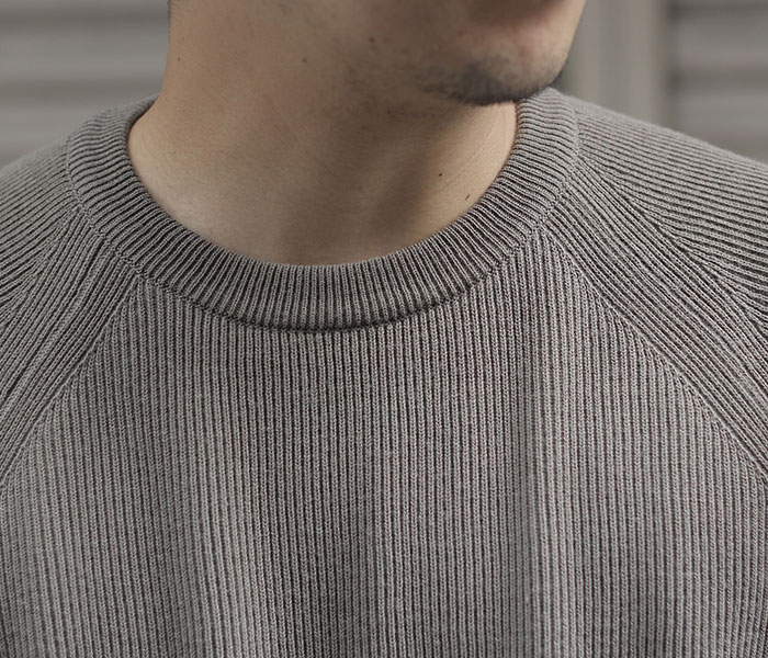 9/4(金)販売開始!!BATONER,HARD TWIST WOOL CREW NECK. | andPheb