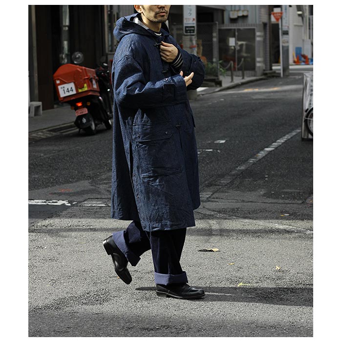 andPheb. 2022-23 COAT. 【#12 ENGINEERED GARMENTS Denim Oversized