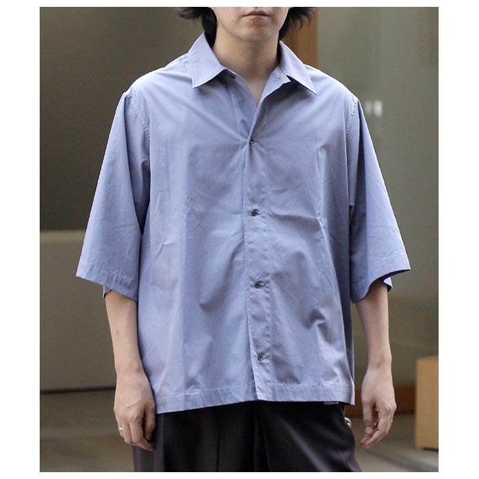 ノノット NONNOTTE クリア ヘビーブロード クロス ドレーピング ハーフ