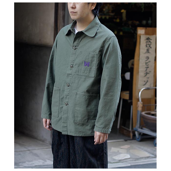 ニードルズ NEEDLES カバーオール バックサテン D.N. Coverall - Back