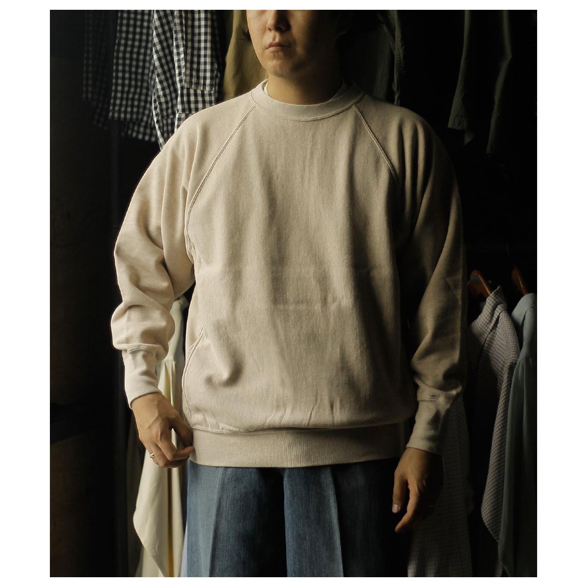 30%OFF セール バトナー BATONER メランジェカラー ジャンベルカ裏毛