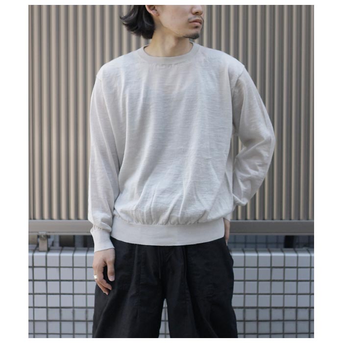 バトナー BATONER チョマ クルーネック セーター CHOMA CREW NECK (BN