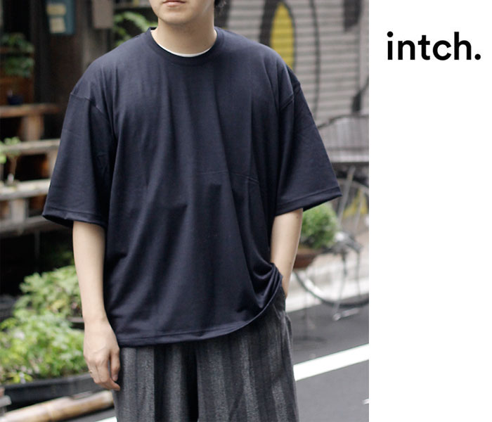 インチ Intch. 100's スムース ウール Tシャツ Norm H (3023-1-0-001