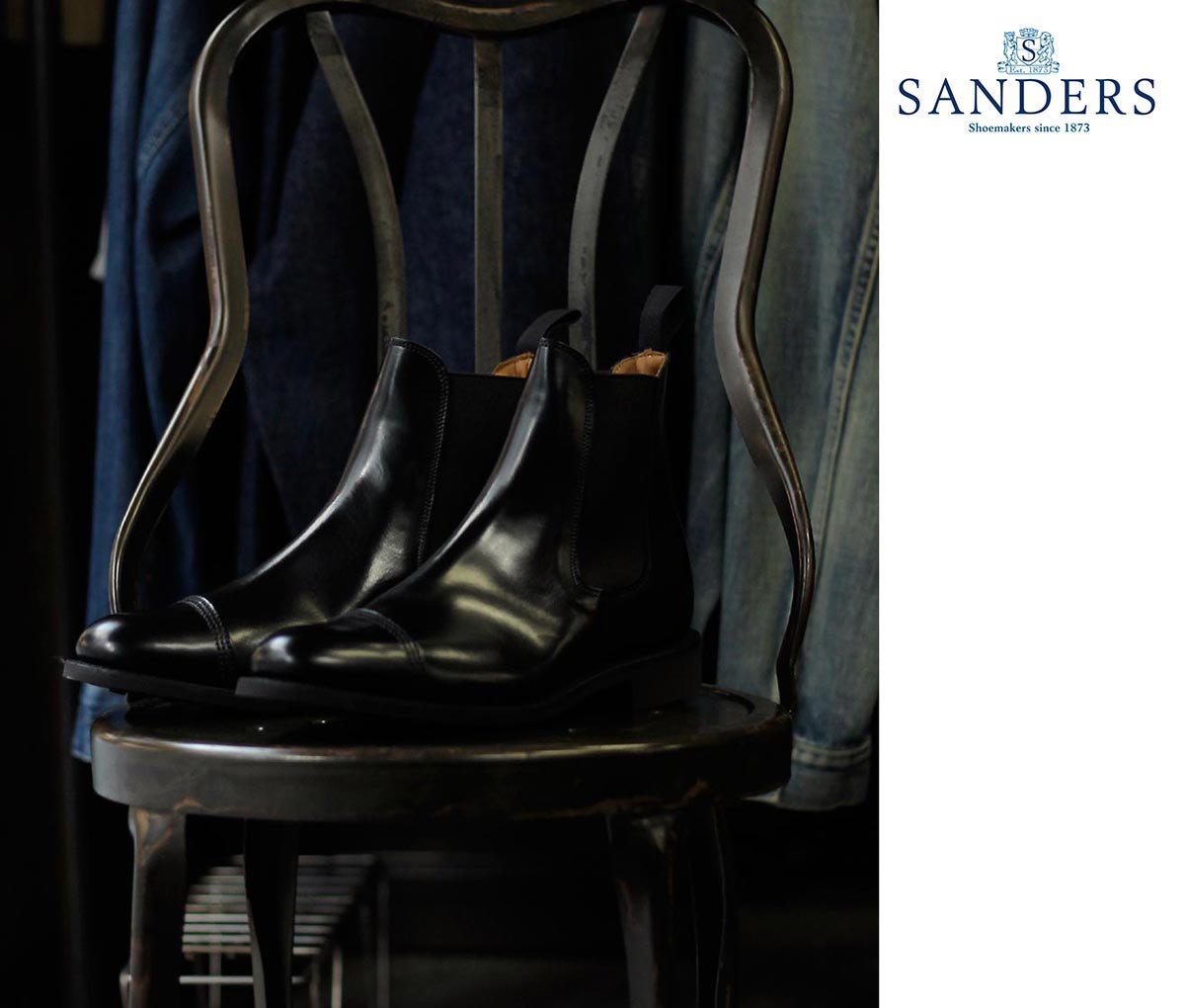 サンダース SANDERS サイドゴアブーツ チェルシー ブーツ シューズ 靴