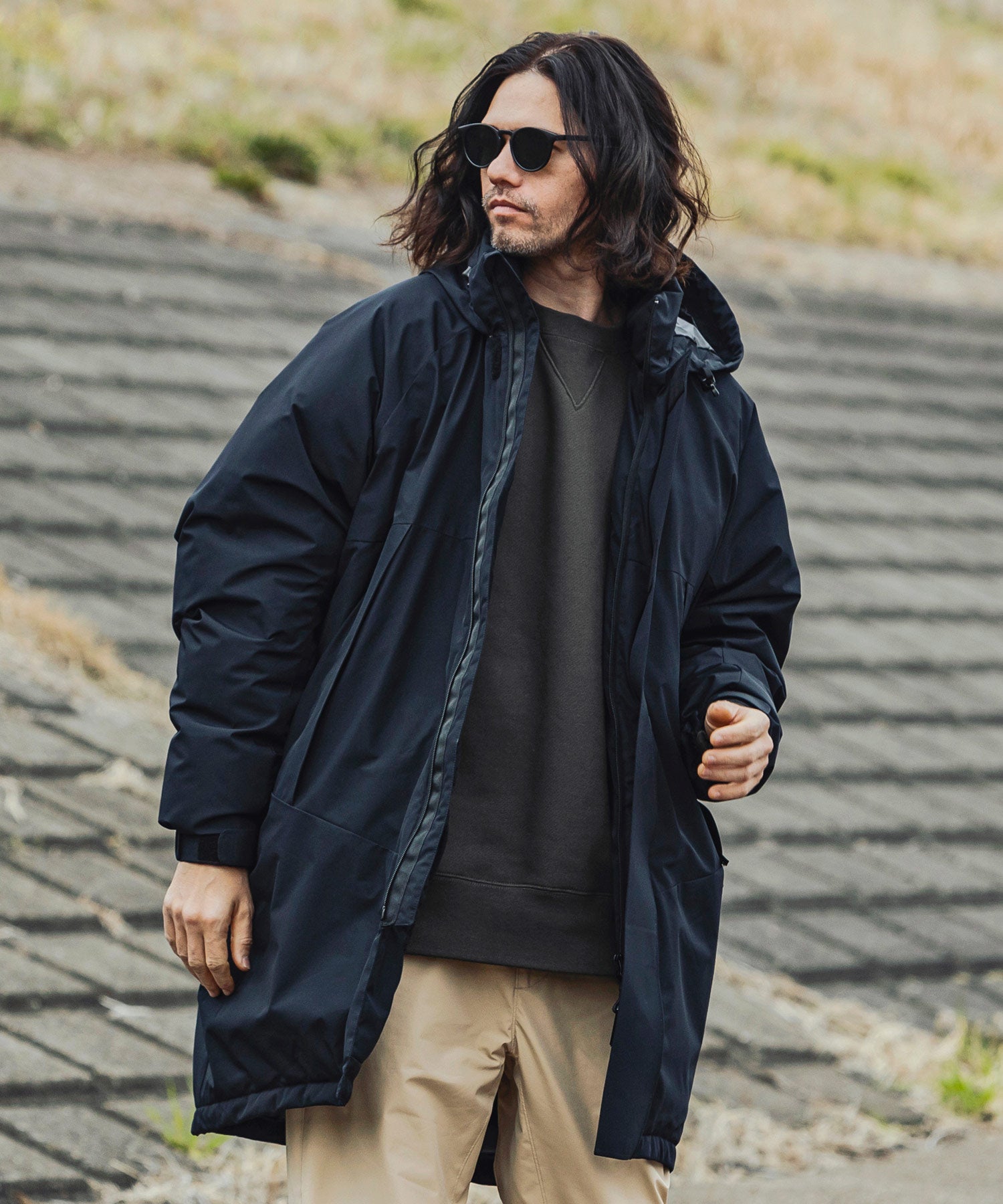 MENS】L-7 DOWN COAT ダウンコート ウィンドストッパー / WINDSTOPPER
