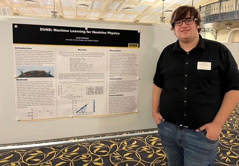 Students Present Posters at Summer Undergraduate Research