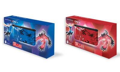 ポケモンX Y」デザインの3DS LL本体、海外ではイベルタルな赤色の3DS