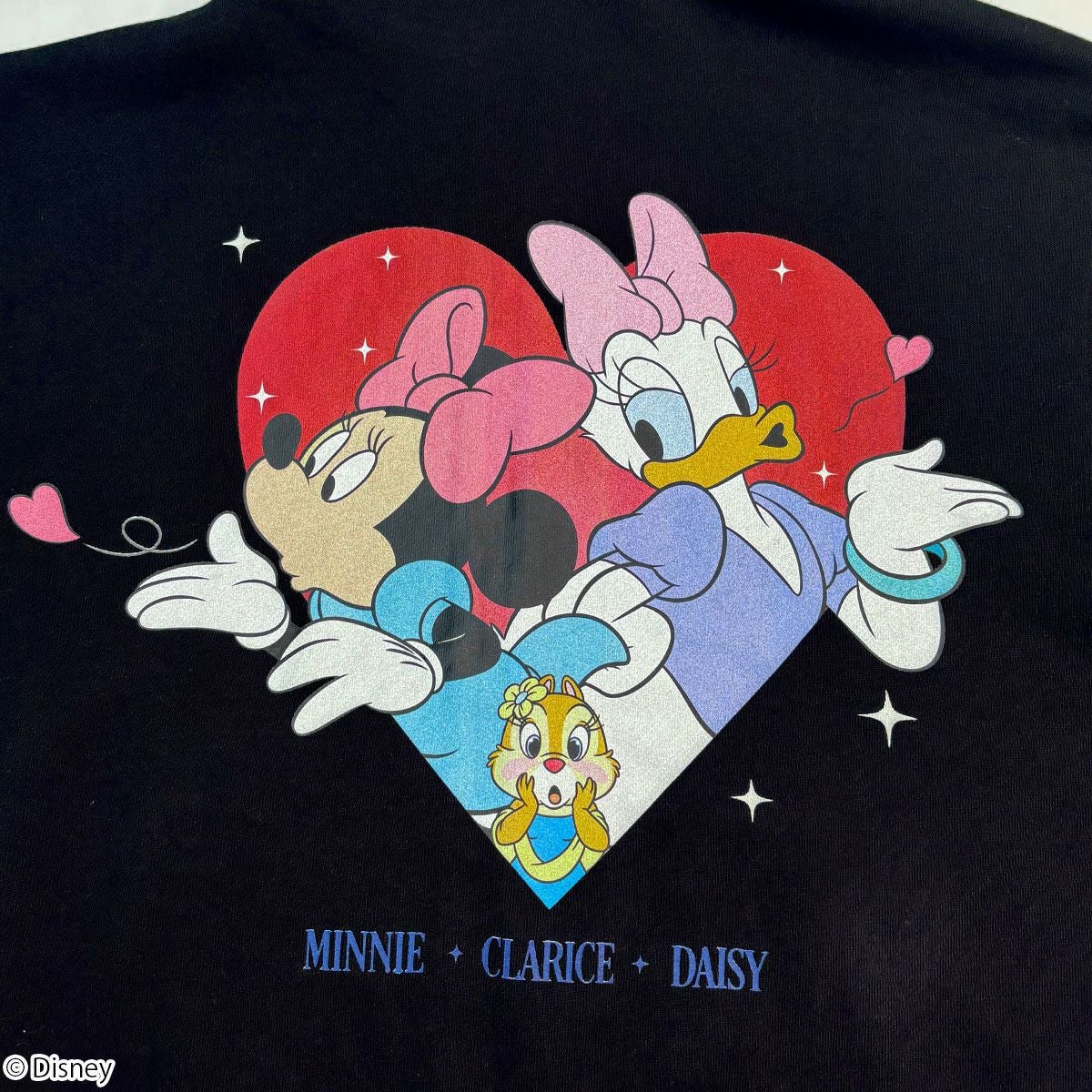 Disney】ミニーマウス＆デイジーダック＆クラリス/ジップパーカー