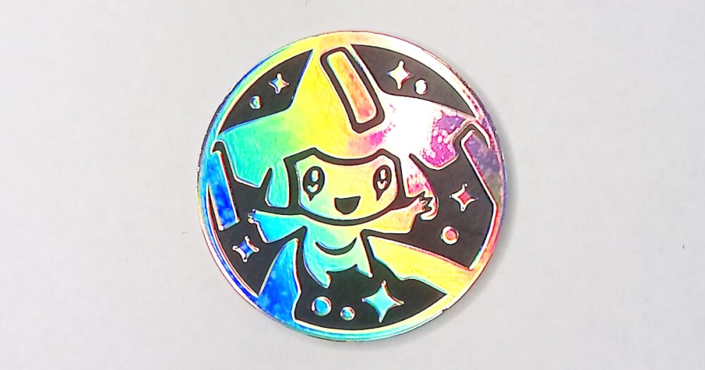 ジラーチ：ゴールドレインボーホロ【Jirachi Gold Rainbow Holofoil