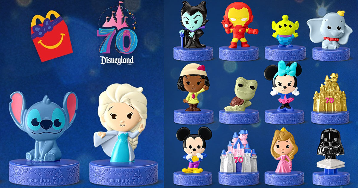 マクドナルド×ディズニーランド・リゾート70周年記念ハッピーセット