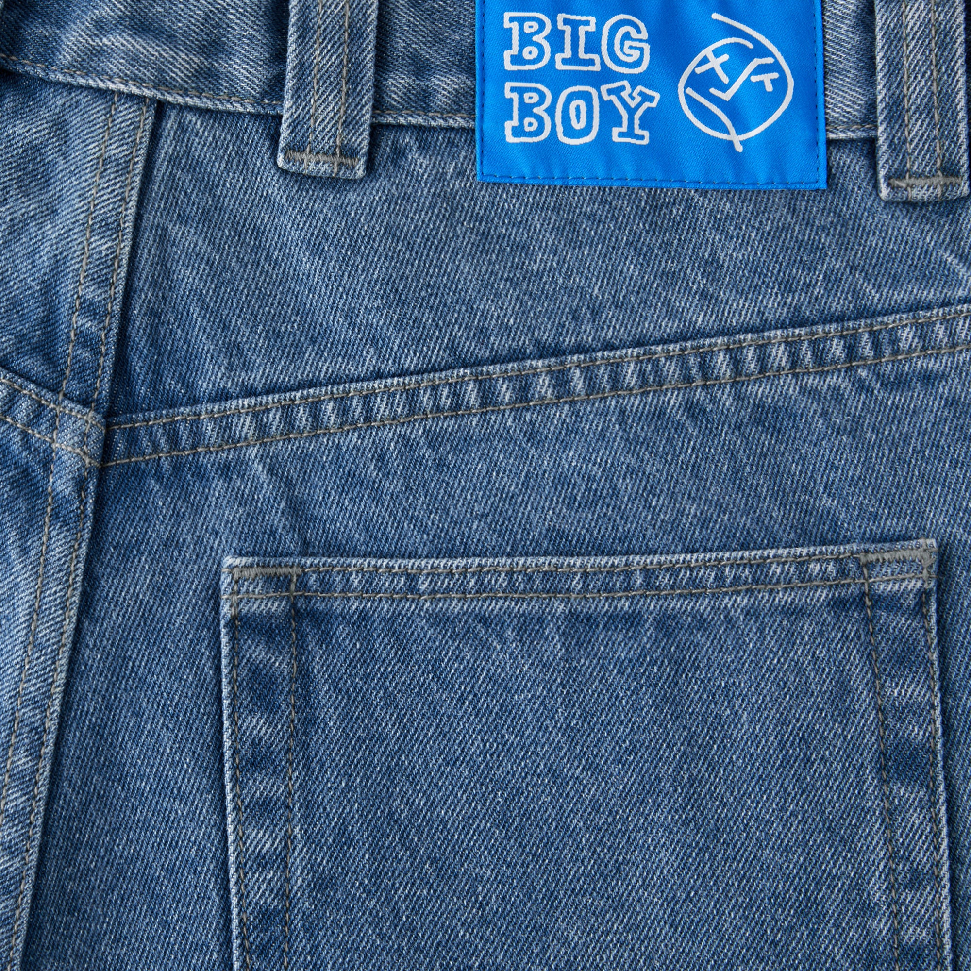 Big Boy Pants - Mid Blue – Polar Skate Co.