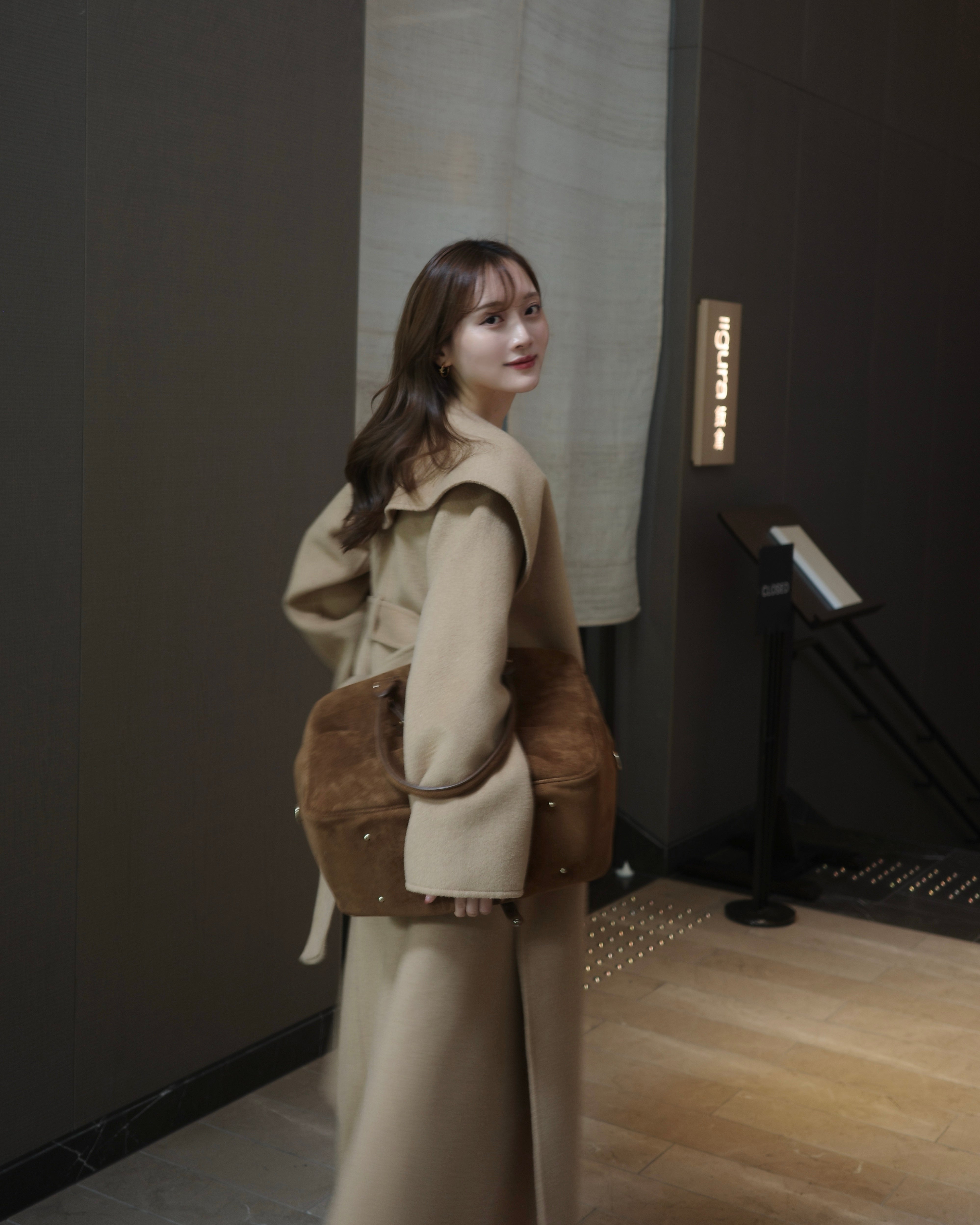 ショールカラーウールロングコート – poláura OFFICIAL ONLINE STORE