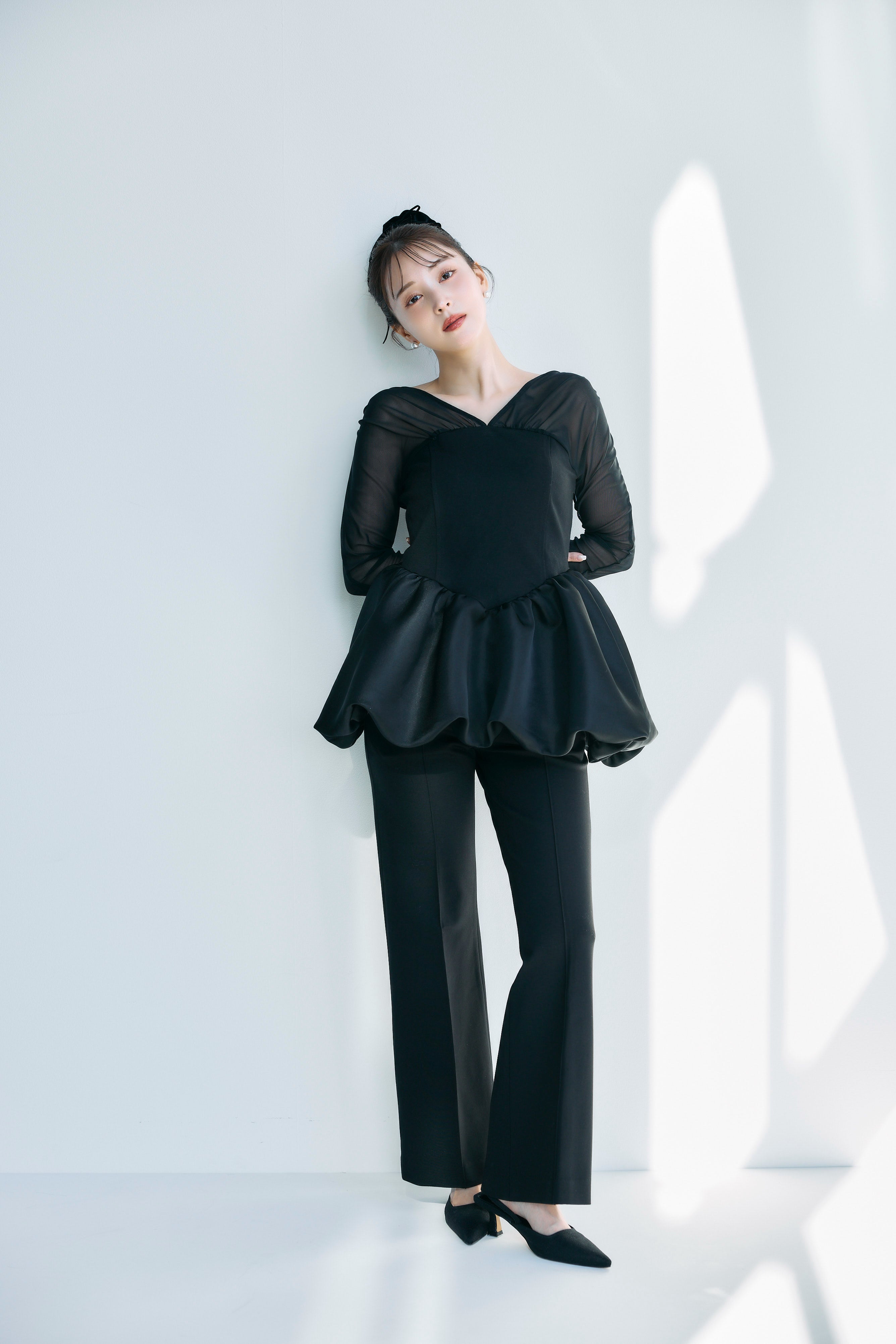 ビスチェドッキングバルーントップス – poláura OFFICIAL ONLINE STORE