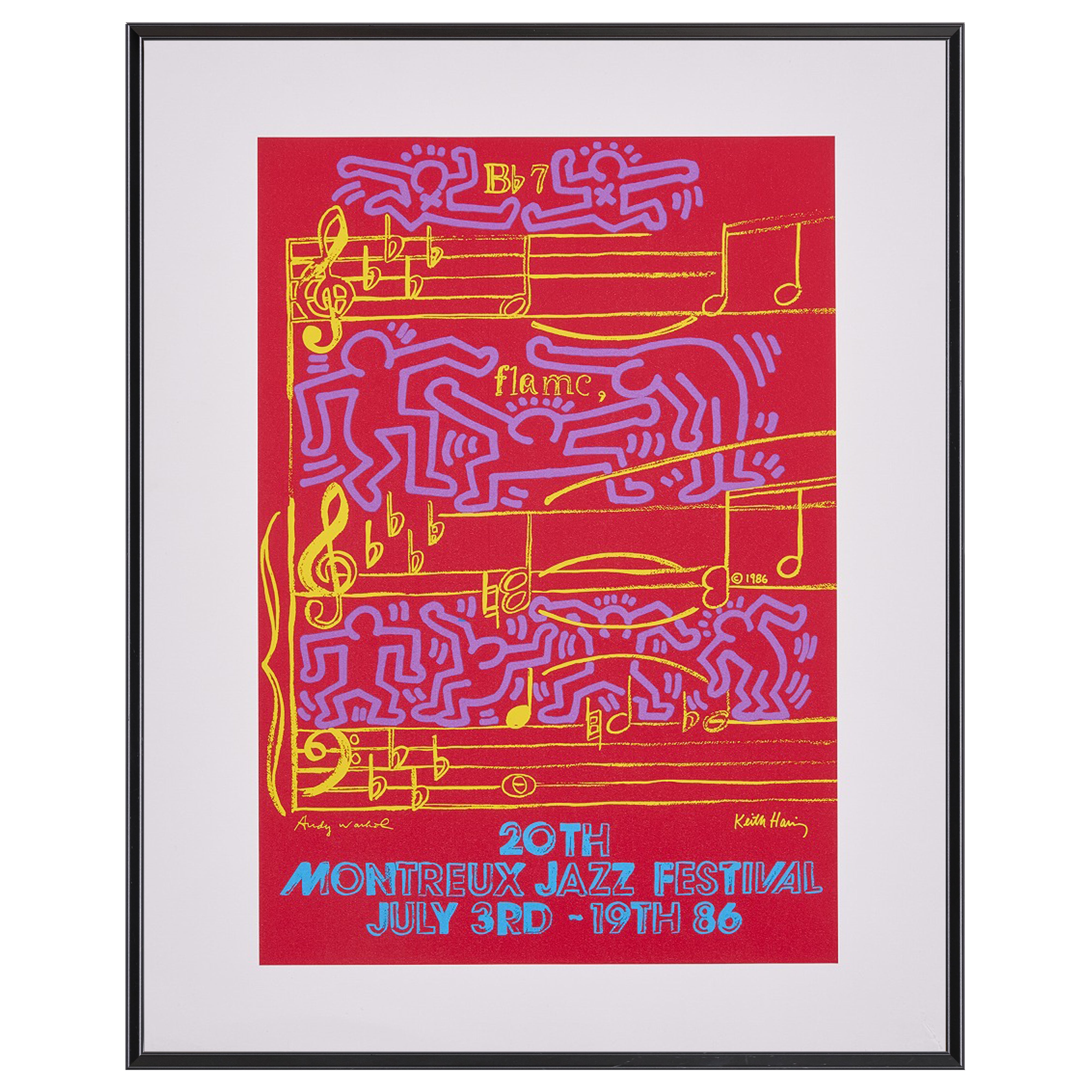 限定10枚】MONTREUX JAZZ FESTIVAL 1986 - printed in 1990-1992