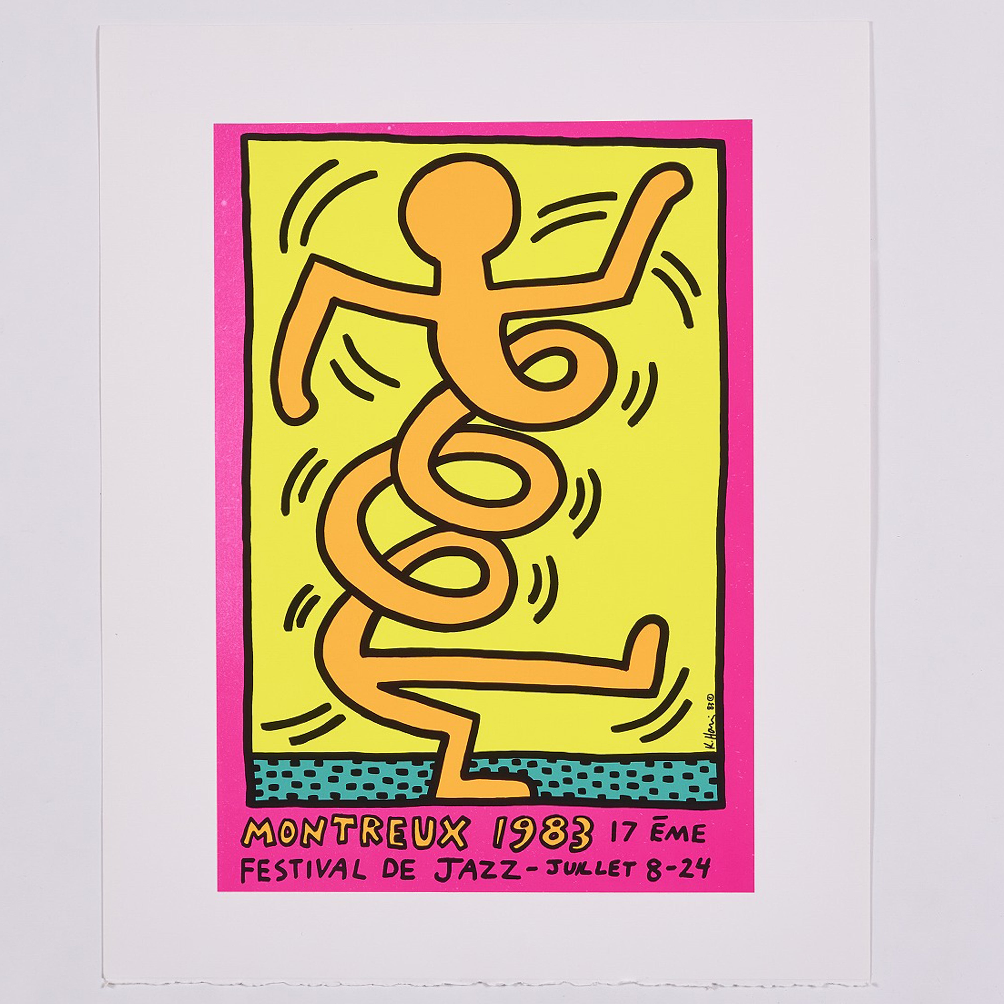 希少】Kaws Paris,LA シルクスクリーンオリジナルポスター 希少】Kaws