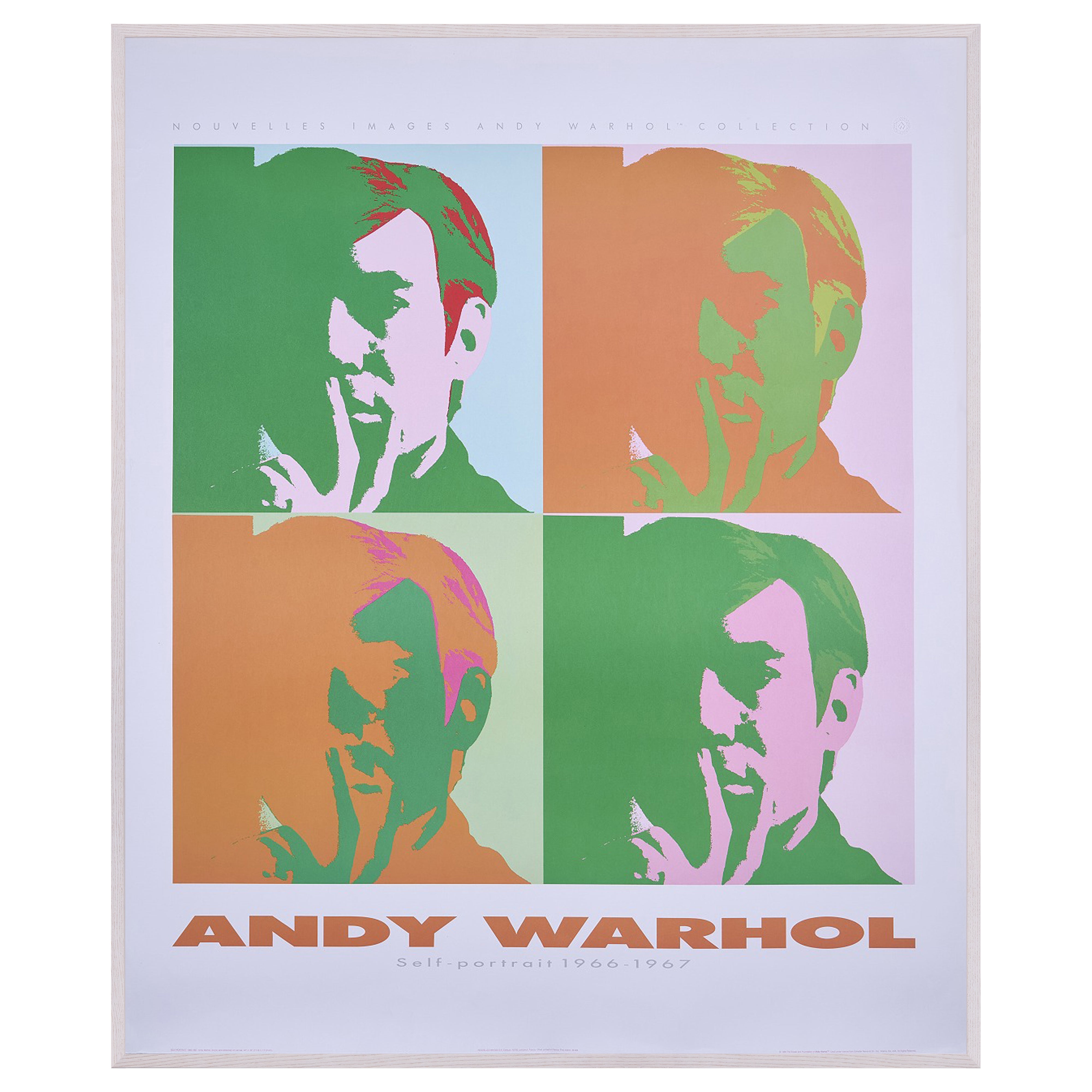 Self-Portrait. 1966-1967 NOUVELLES IMAGES ANDY WARHOL COLLECTION