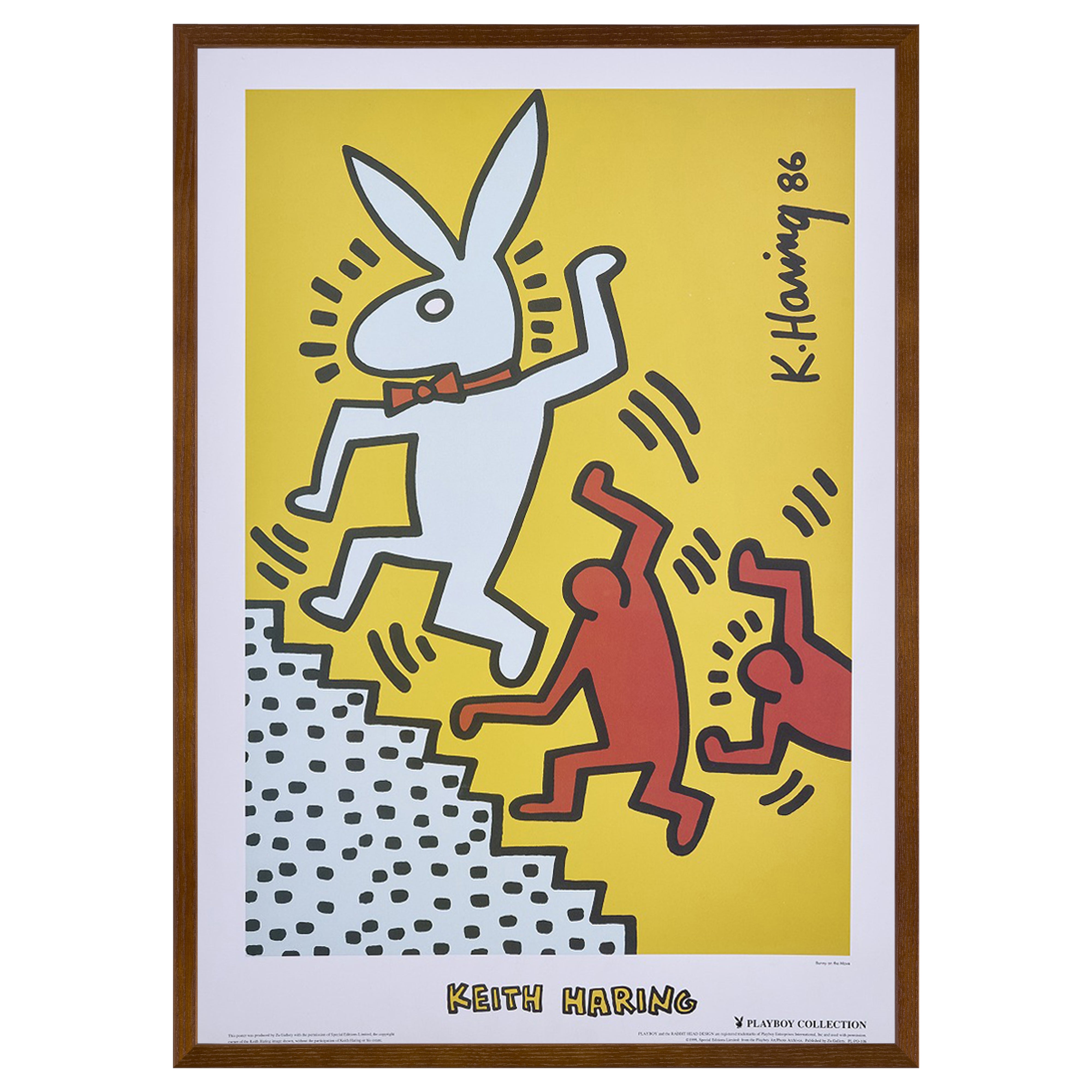 限定10枚】Bunny on the Move 1986 - Za Gellery 1999 / キース・へ