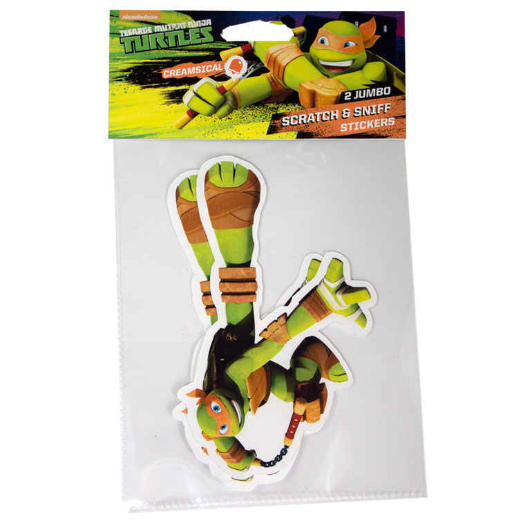 Michelangelo TMNT Scratch & Sniff Stickers – PopCultureSpot.com