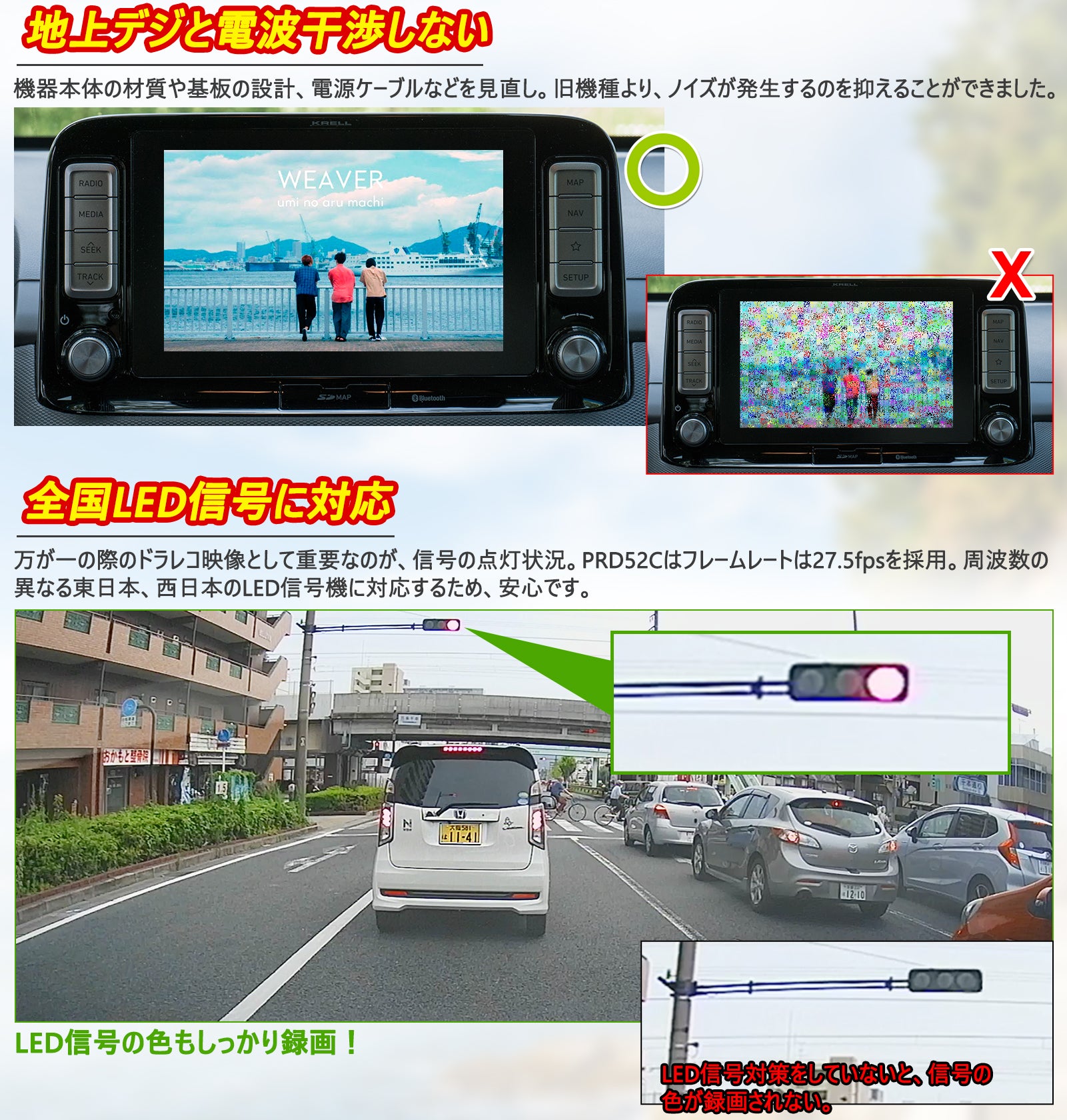 PRD52C ミラー型ドライブレコーダー – PORMIDO