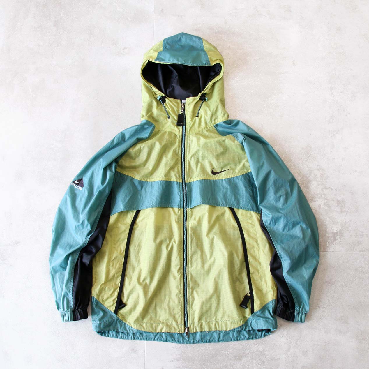 POST JUNK / 90's NIKE ACG Rip Stop Nylon Hooded Jacket [Women's L]