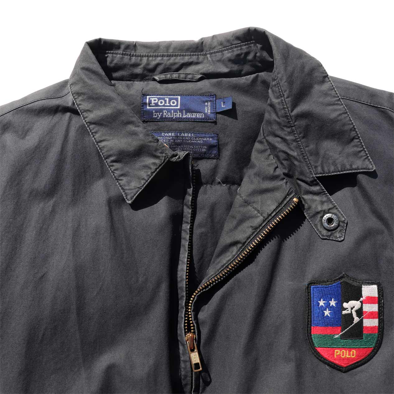 POST JUNK / 90's POLO RALPH LAUREN “SUICIDE SKI / BLACK” Down