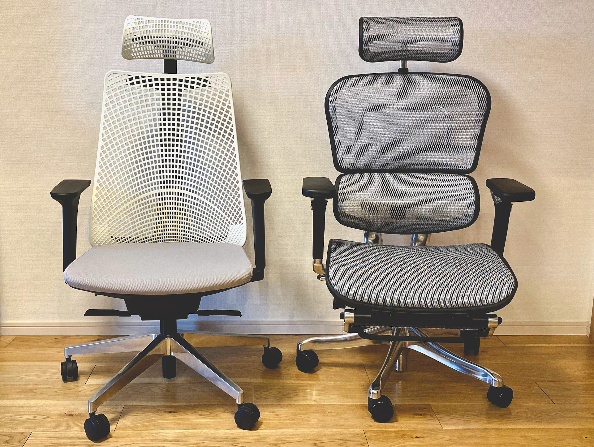 購入レビュー】エルゴヒューマンプロオットマン vs イトーキサリダYL9