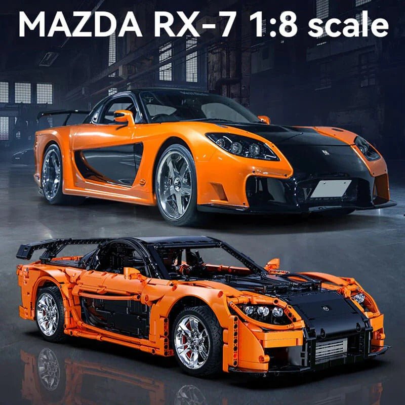 Mazda RX-7 VeilSide Fortune Building Blocks Kit | Power Brickz