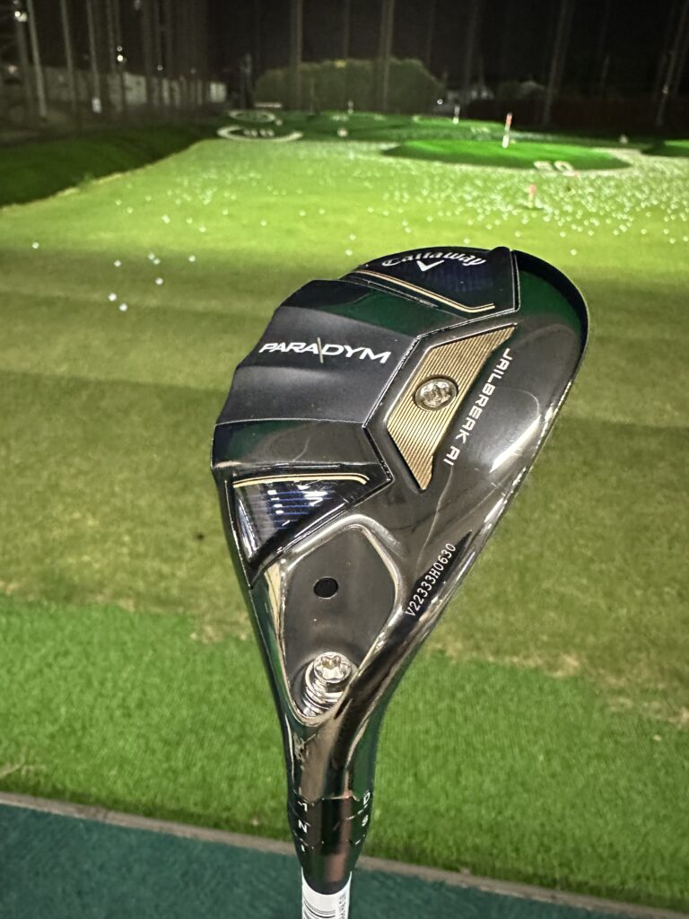 試打レビュー】キャロウェイ パラダイム ユーティリティ｜バランスの