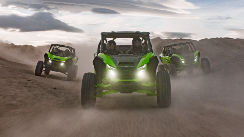 Kawasaki supercharges the sport SxS segment with H2 lineup