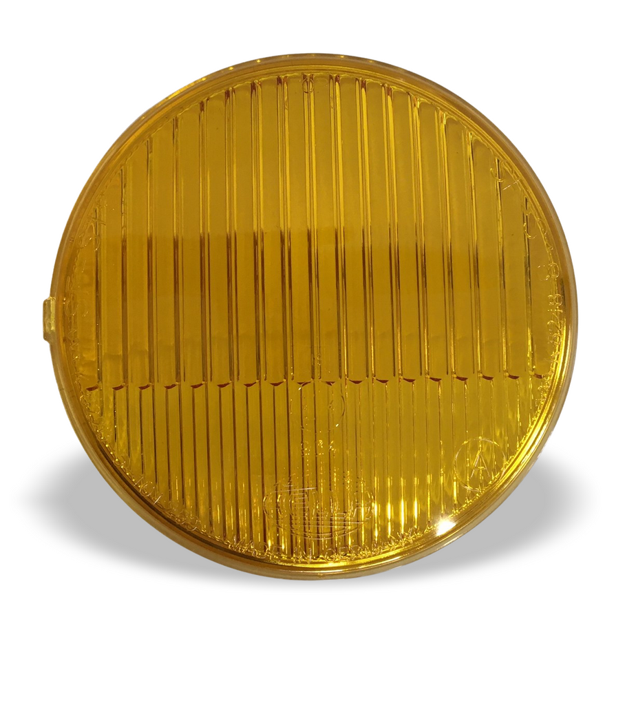 NOS Hella Yellow Fog Light Lens 1010269 for Porsche 911 (1969-73