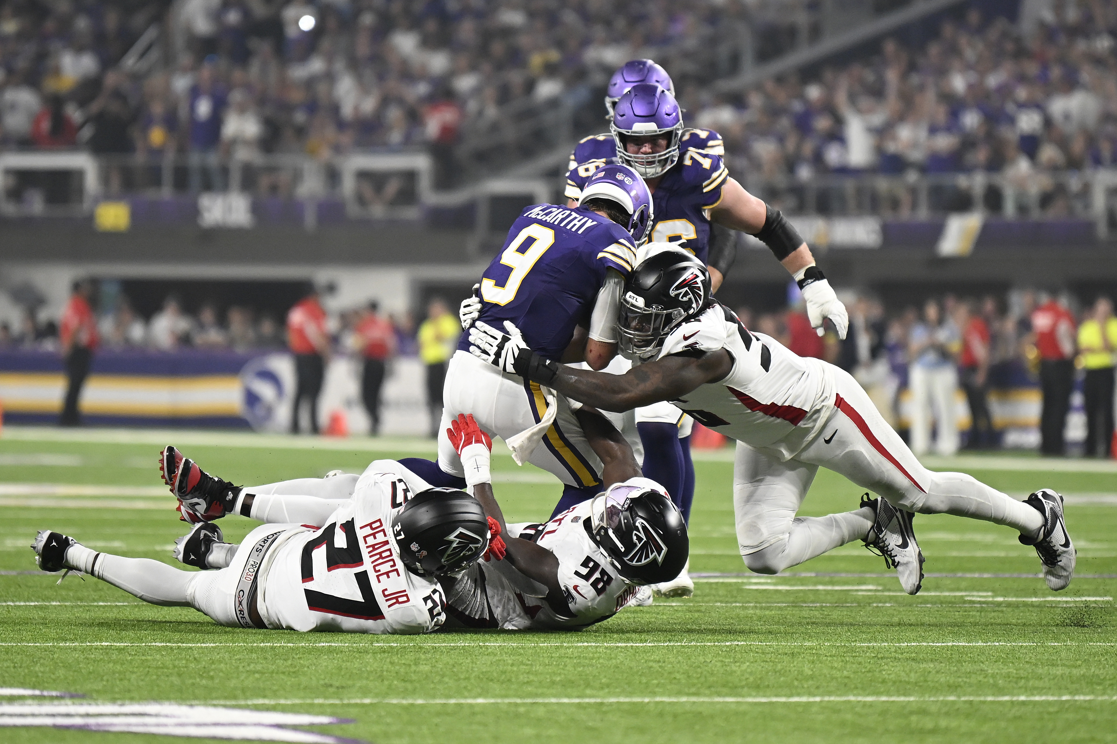 Falcons vs Vikings Week 2 postgame show: Defensive dominance in