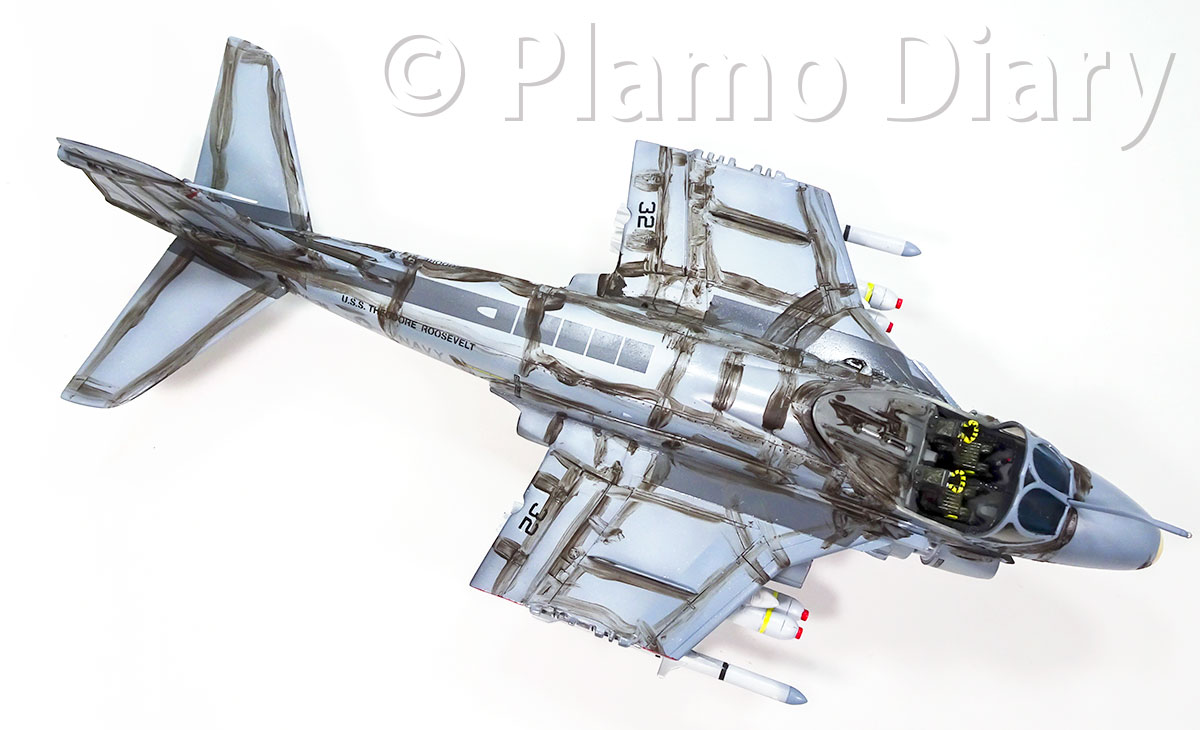 プラモ日記 » アメリカ海軍/海兵隊・A-6Eイントルーダー その11 完成!!