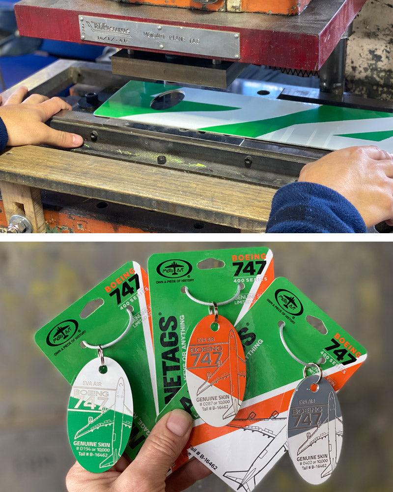 カスタム EVA ボーイング 747-400 - プラネタグテール #B-16462