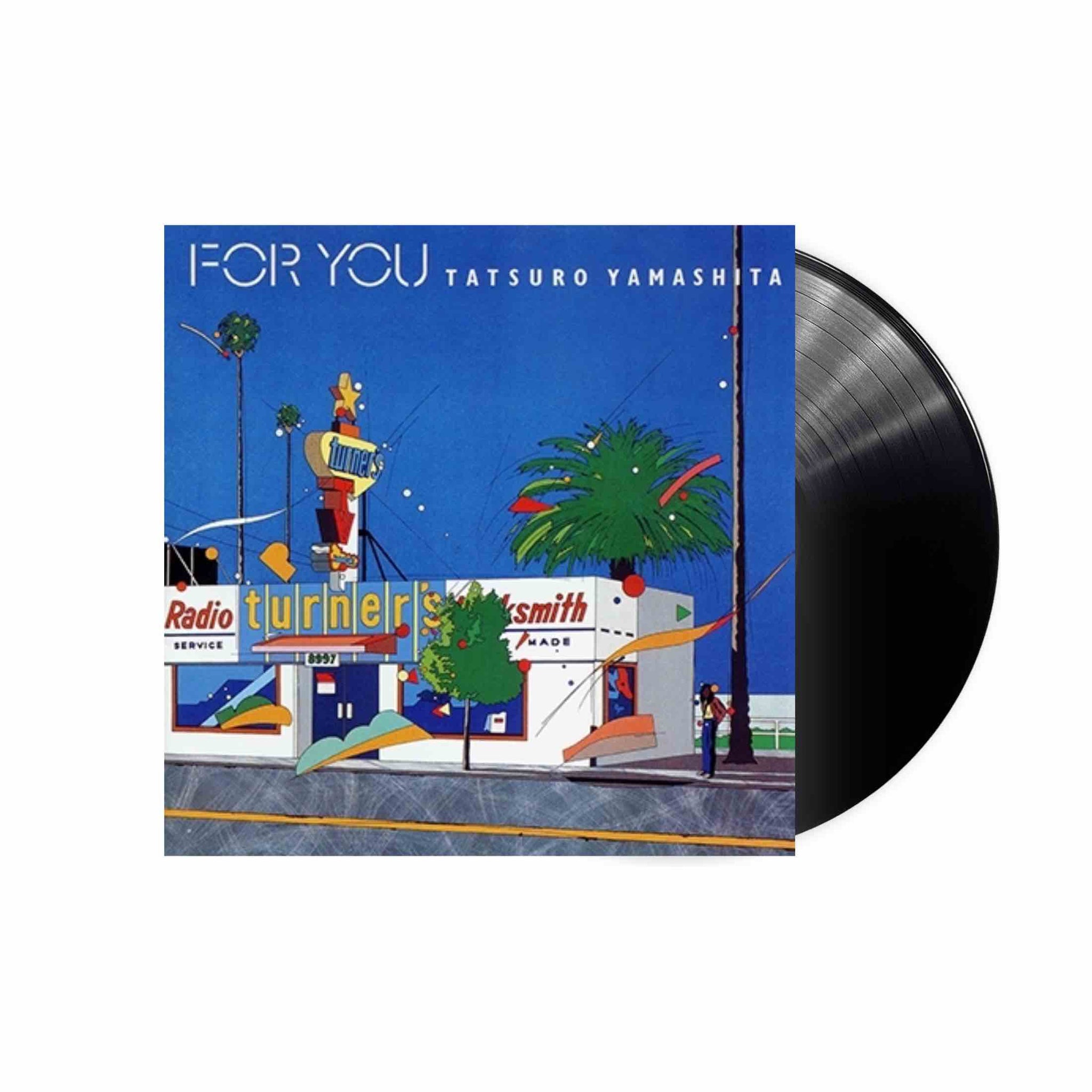 Tatsuro Yamashita - For You LP (Black Vinyl) – Plastic Stone Records