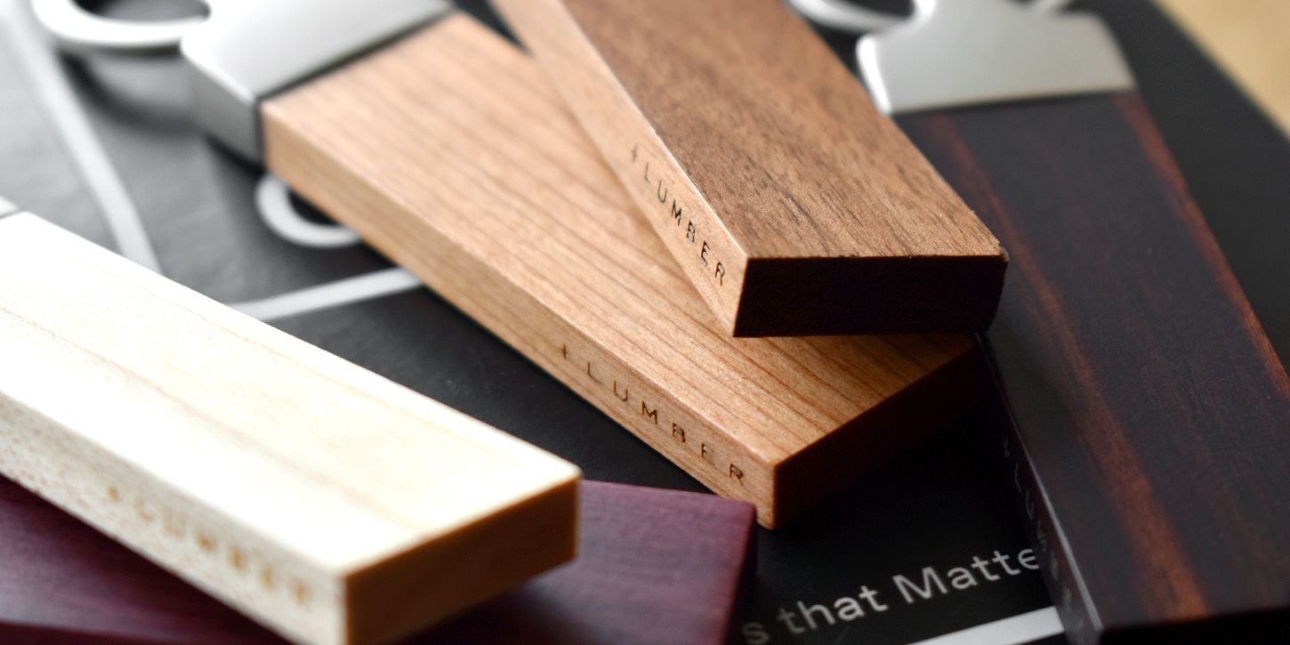 KEYRING 002 - 木製雑貨ブランド +LUMBER