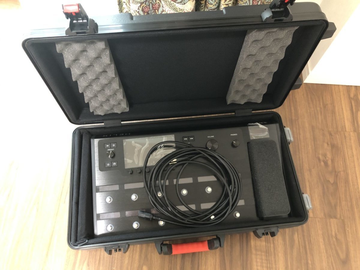 Line 6 Floor セット Gator 専用ハードケース Helix ＋