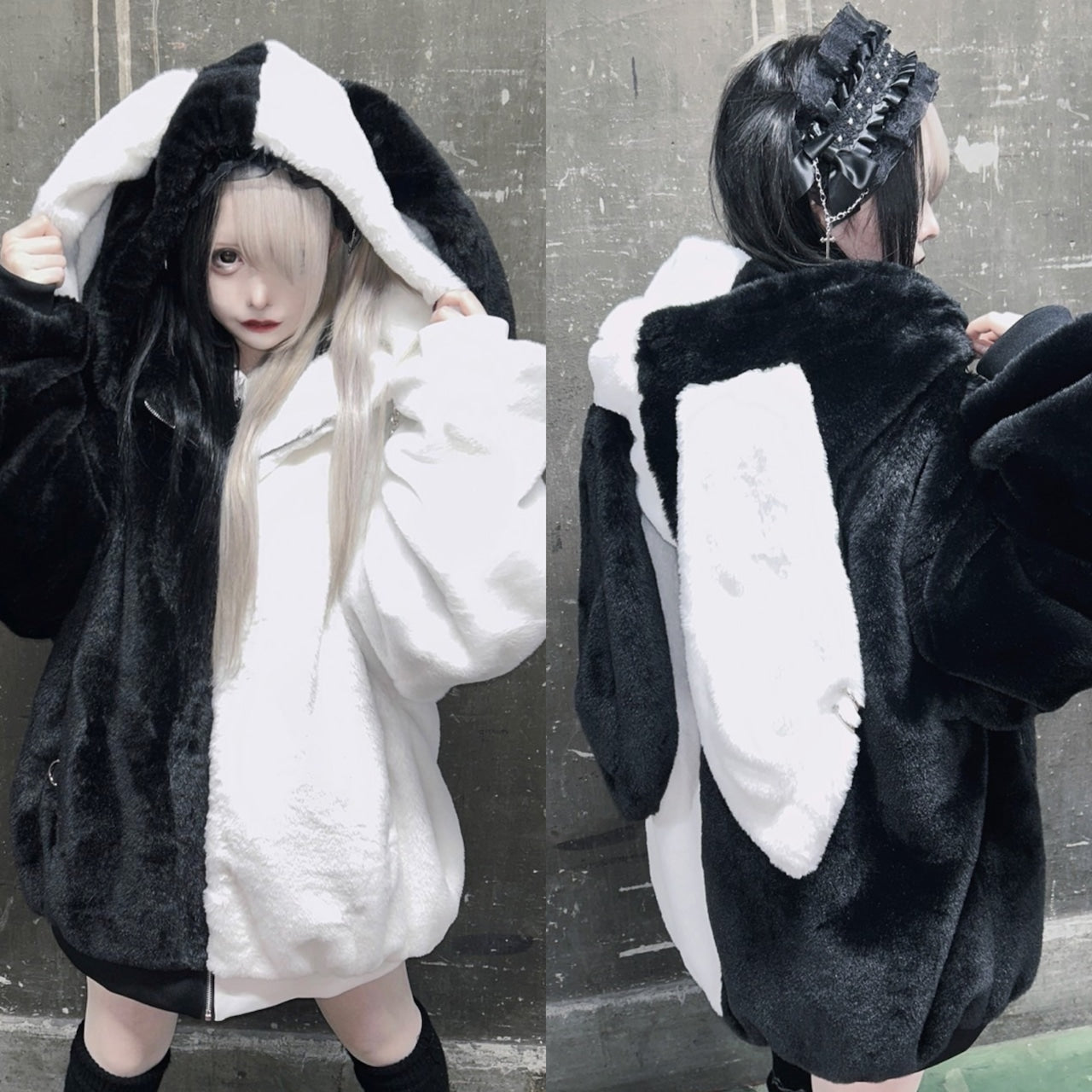 PSYNYXX うさ耳ファーブルゾン 地雷 サブジラ – THICC PSYNYXX