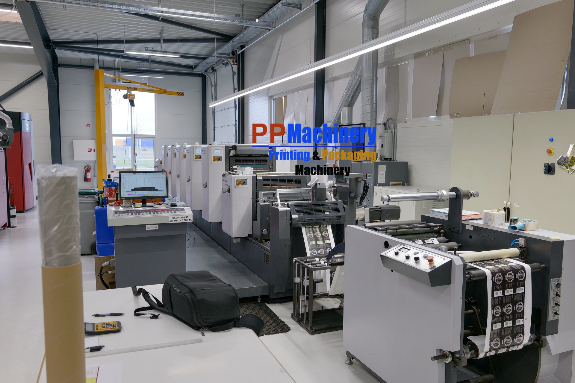 WEIGANG ZX-450 Intermittent Offset label printing machine – PP