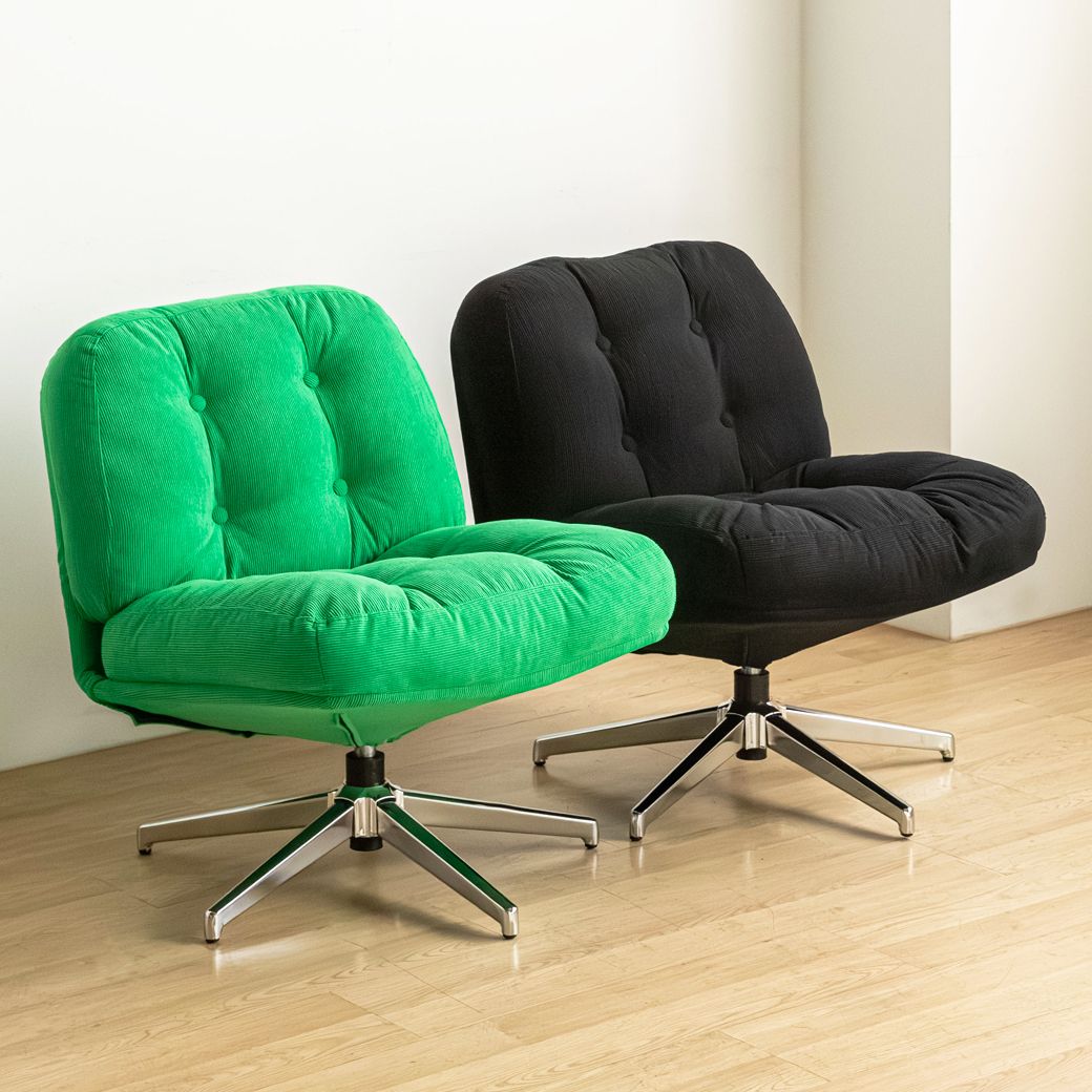 Chairfactory CAPER 1人掛け ソファ 回転式［6色］ ホワイト グレー