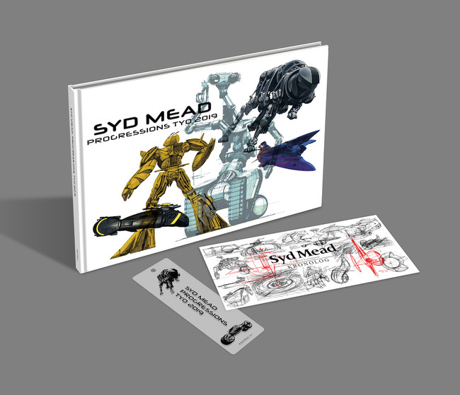 巨匠シド・ミード没後一周年の追悼企画として、展覧会図録〈愛蔵版〉を