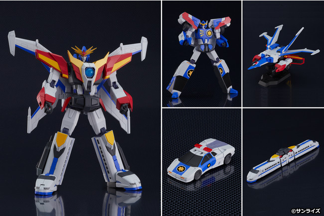 完全変形合体！アニメ『伝説の勇者ダ・ガーン』より「ダ・ガーンX」が