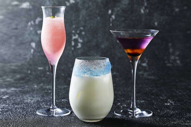 天の川に瞬く星に願いを込めた一杯で素敵な夏の夜をご提案。期間限定