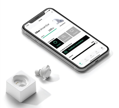 スマートフォンで自分の聞こえを最適化！専用アプリと連携させた聴覚