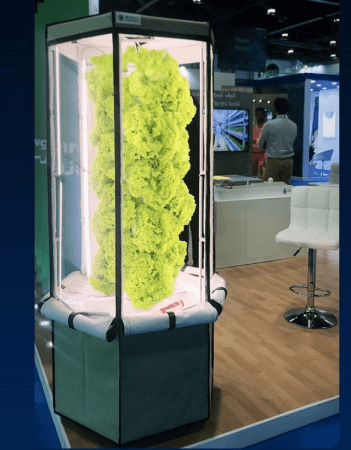 全自動家庭菜園キット「エアロスプリング(Aerospring)」がクラウド