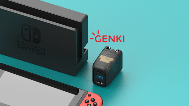 Nintendo Switchドックが10分の1サイズに！万能過ぎるGENKI Dock